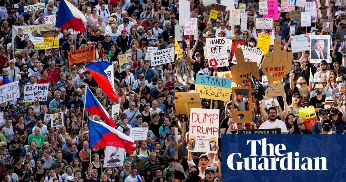 Anti-Trump protesters in the US might look to the Czech Republic: We are an example'