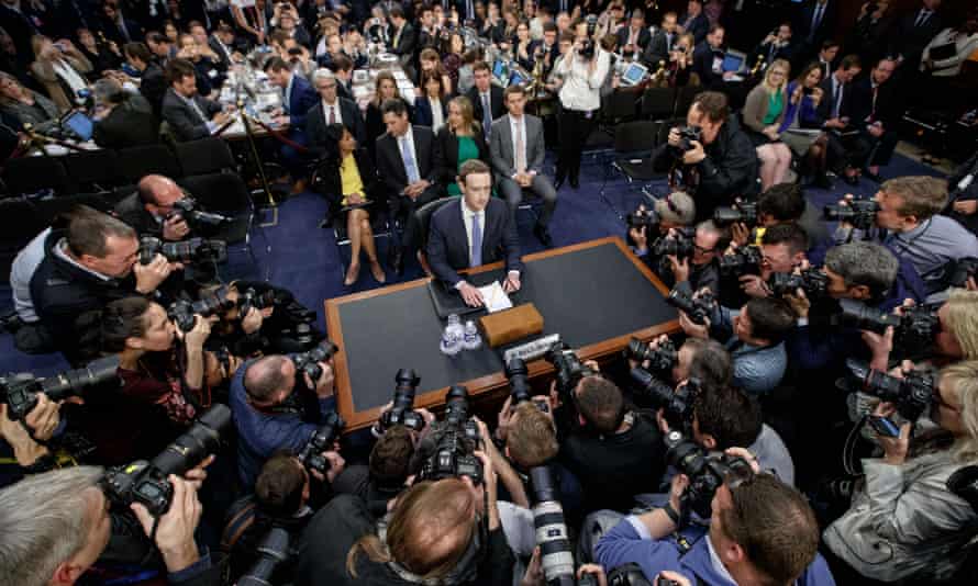 Mark Zuckerberg testifies before US Congress after Facebook’s role was exposed.