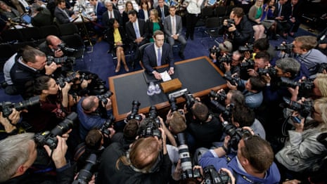 Five key moments from Mark Zuckerberg's testimony – video 