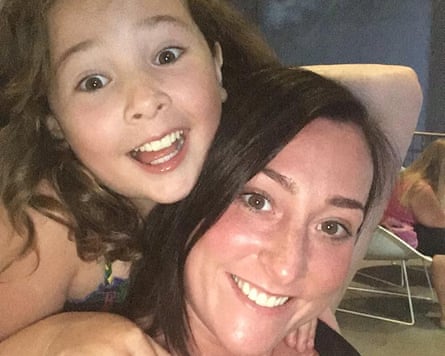 Kimberly Darroch with her daughter, Milly.