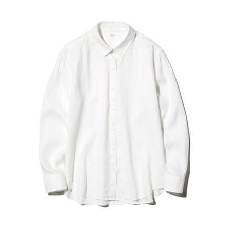 Uniqlo 100% Premium Linen Shirt