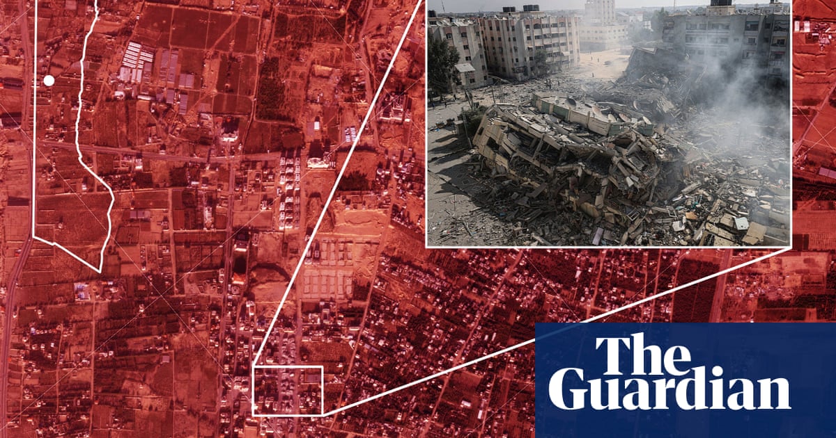 Как войната унищожи кварталите на Газа – визуално разследване