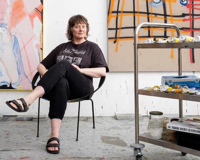 From erupting volcanoes to Elon Musk’s swaddling satellites: the cosmic, chaotic art of Caragh Thuring