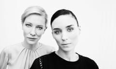 Cate Blanchett and Rooney Mara in Cannes, 2015