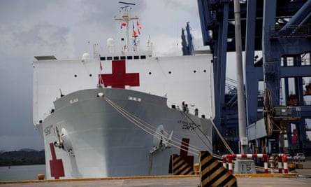 The USNS Comfort is on a three-month mission that has already taken in Ecuador and Peru and will end in Honduras.