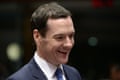 British Finance Minister George Osborne smiles before the start of an ECOFIN meeting at the EU Council building in Brussels, on July 14, 2015. AFP PHOTO / THIERRY CHARLIERTHIERRY CHARLIER/AFP/Getty Images