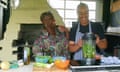 Andi Oliver meets chef Ben Arthur in Porthtowan, Cornwall, in the first episode of Fabulous Feasts.