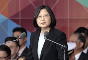 Taiwanese president Tsai Ing-wen