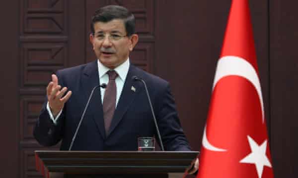 Ahmet Davutoğlu has vowed to ‘wipe out’ PKK militants in eastern Turkey.