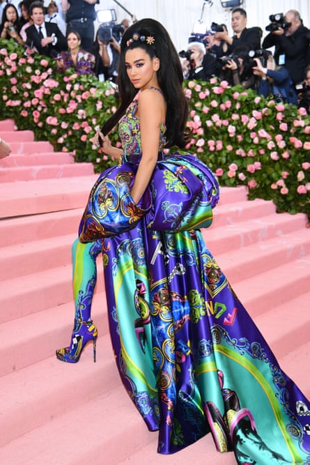 Dua Lipa in 2019 at the Met