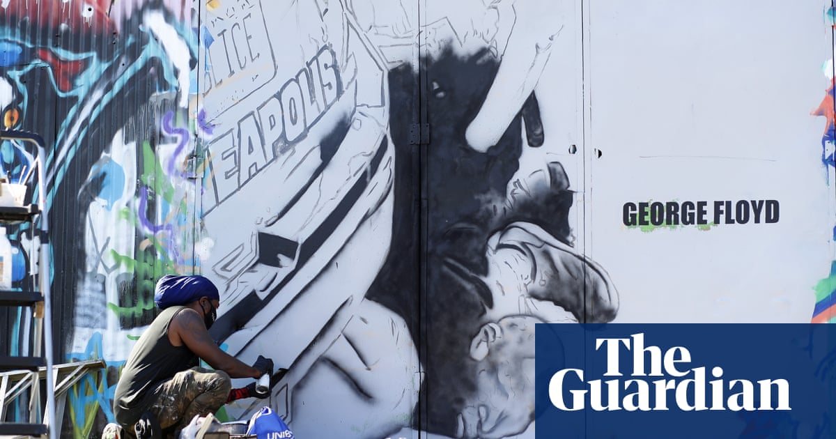 Ghost, angel, martyr: the brutal brilliance of George Floyd murals from