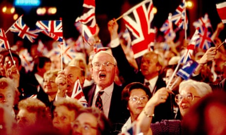 Conservative supporters at the party’s conference in Blackpool