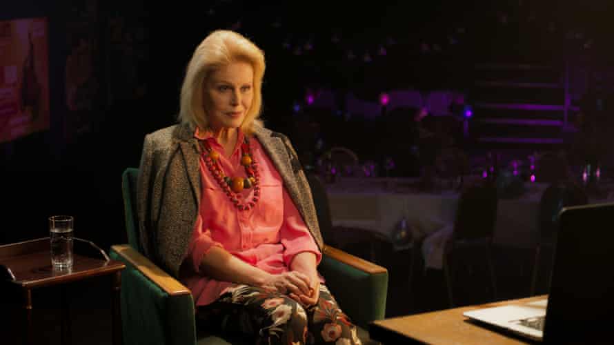 ‘We did it as if I was on a Zoom call to Stephen’ ... Joanna Lumley in The Picture of Dorian Gray