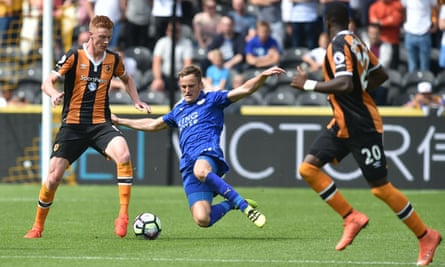 Sam Clucas, left, starred in Hull City’s unlikely victory over Premier League champions Leicester City.