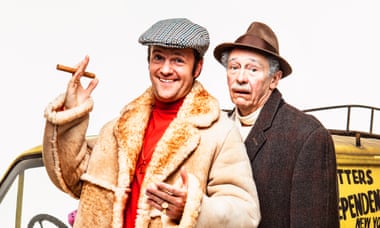 Stars of the musical … Tom Bennett as Del and Paul Whitehouse as Grandad.