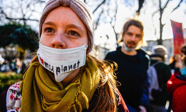 The March for Climate in Katowice, Poland.