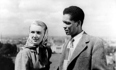 ‘The first British film to show a mixed-race relationship’ … Cameron with Susan Shaw in 1951’s Pool of London. 
