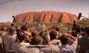 A still from the Crown’s fourth season.