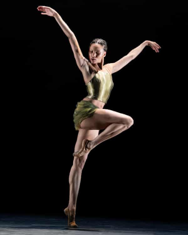 Rambert dancer Comfort Kondehson in Following the Subtle Current Upstream.