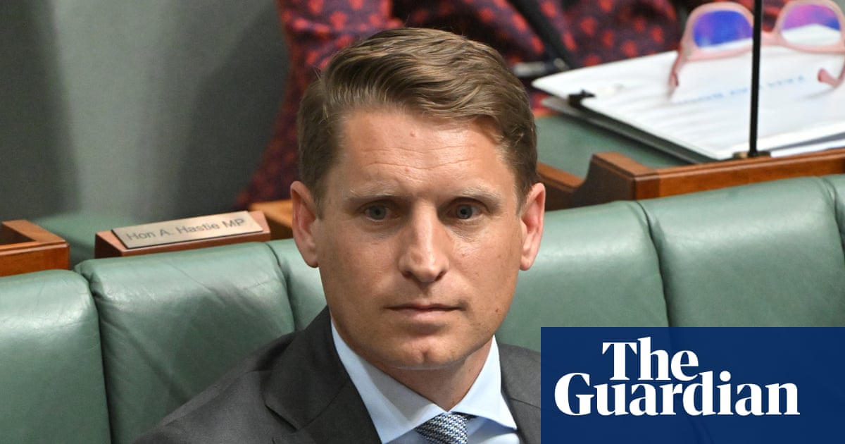 Andrew Hastie compares AI to cold-war nuclear arms race and warns Australia may fall behind