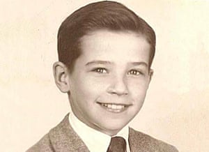 In this image obtained from the official website of US Senator Joseph Biden, shows Biden at 10 years old in 1952.