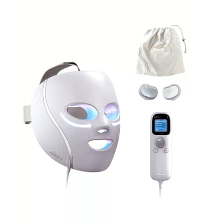 Shark CryoGlow LED Skincare Mask, Lilac