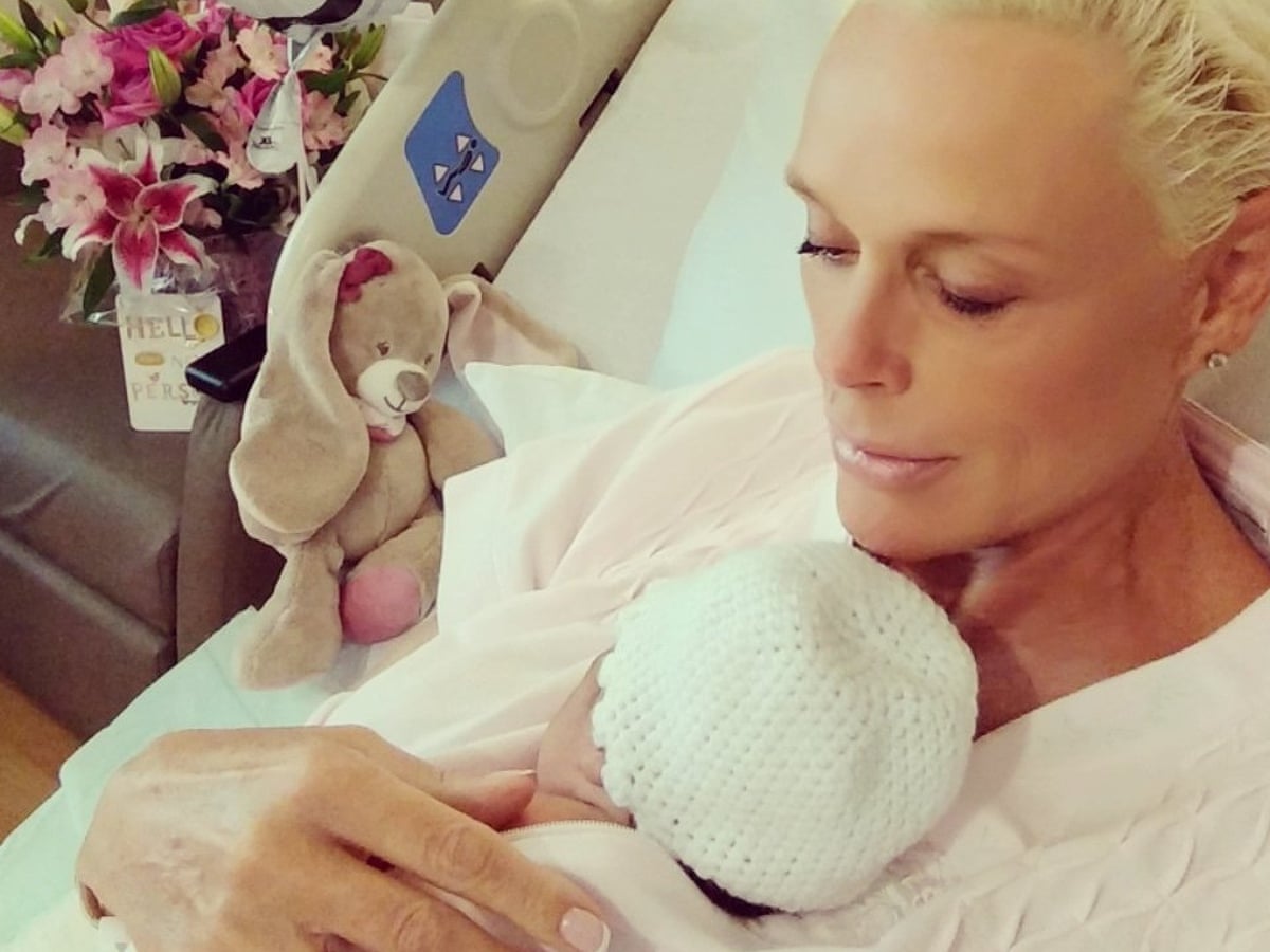 Brigitte Nielsen On Giving Birth At 54 I Was Trying Until