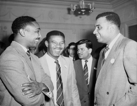 The West Indies’ famous Three Ws (from left) Frank Worrell, Everton Weekes and Clyde Walcott