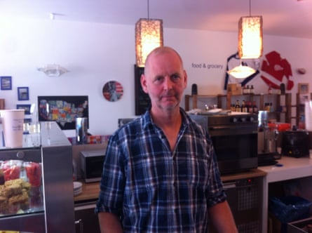 Stephan Baumanns, cafe owner