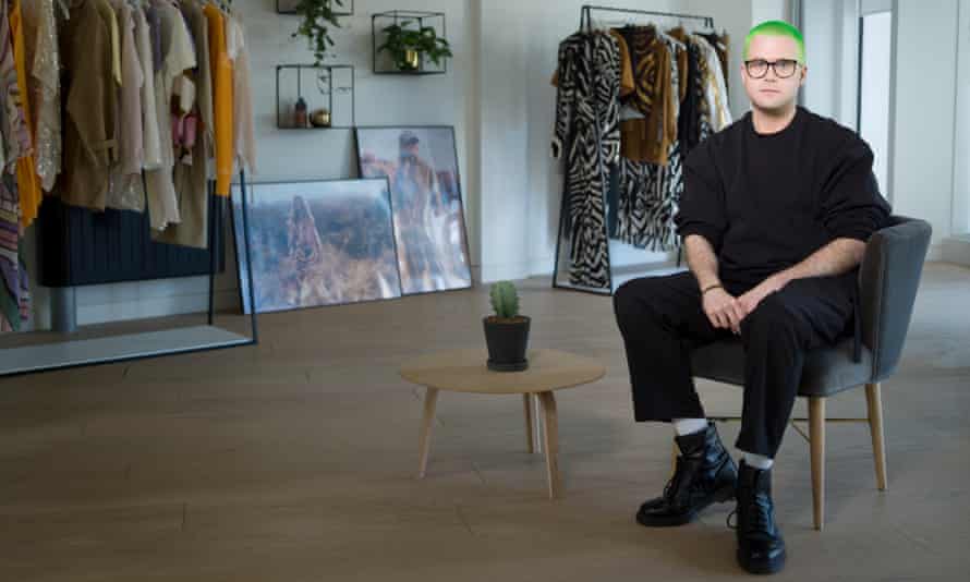 Christopher Wylie photographed at H&M’s offices in London, where he now works as head of data research.