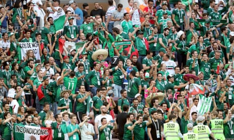 Mexico fans saw their team record a famous victory against Germany on Sunday.