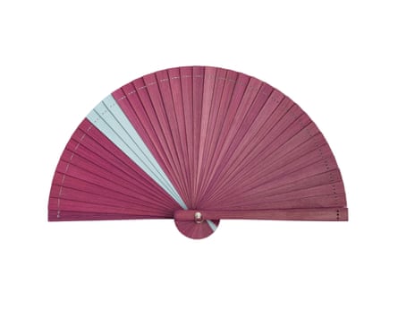 Parfois Bamboo fan with case