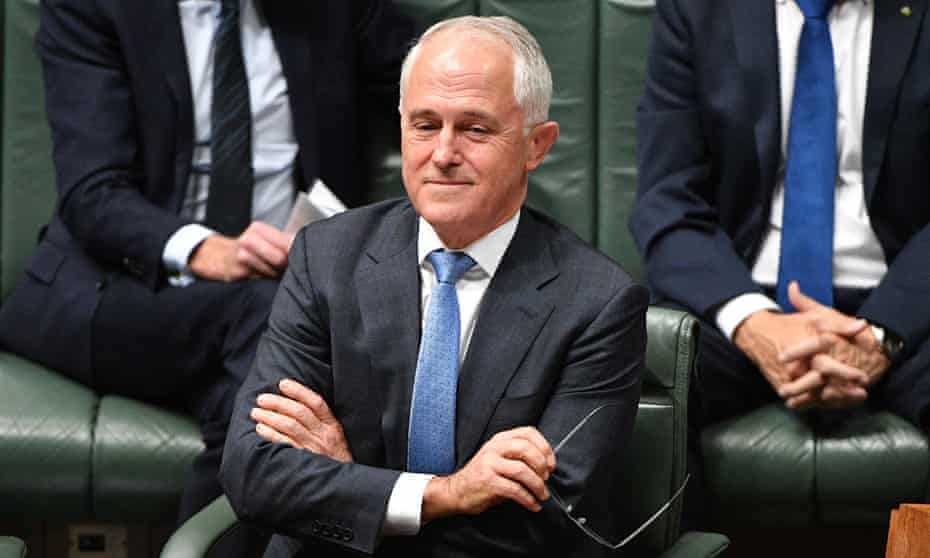 Malcolm Turnbull during Question Time on Thursday. One of the PM’s companies was on the list, but has since been removed.