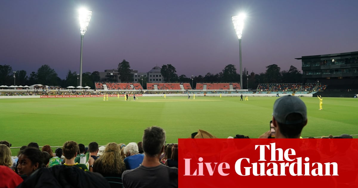 Australia v Pakistan: second Twenty20 international – live!