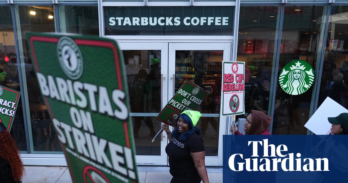 No contract, no coffee': what to know about the Starbucks workers' strike in over 40 US cities