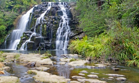 Owharoa Falls, which is in the Karangahake Gorge, lies seven kilometres from the mine permit area