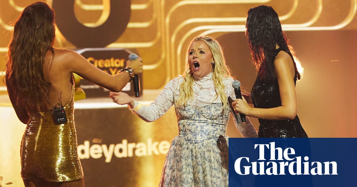 'Stay true to yourself and hit post': a flashy, absurd night at Australia's TikTok awards