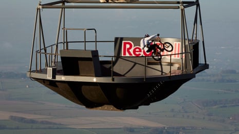 BMX rider tackles the world’s first floating skatepark – video