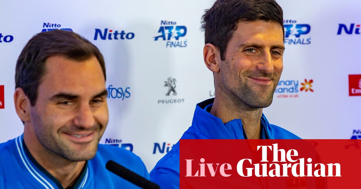 Novak Djokovic v Roger Federer: ATP Finals – live!