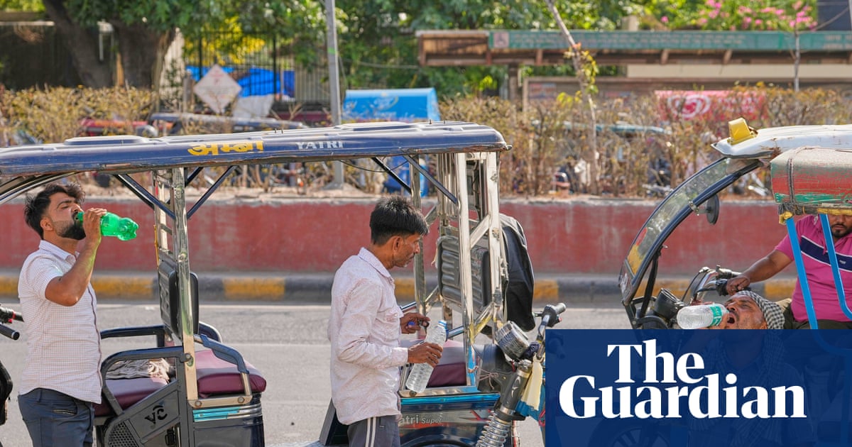 ‘My head spins with the heat’: India’s gig workers battle exhaustion amid soaring temperatures