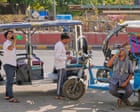 ‘My head spins with the heat’: India’s gig workers battle exhaustion amid soaring temperatures