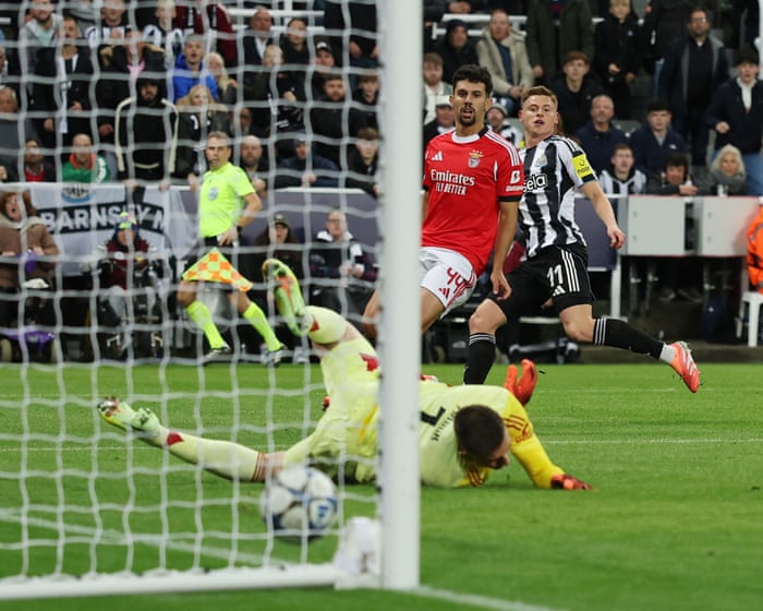 Barnes buries Benfica to keep Newcastle purring and pile pain on Mourinho