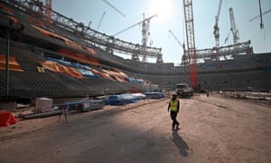 El estadio Lusail, que aún está en construcción, será el anfitrión de la final antes de convertirse en un "centro comunitario".