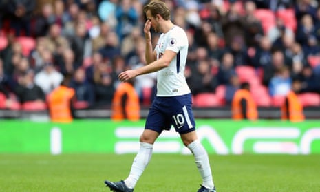 Harry Kane was substituted in Tottenham’s win over Crystal Palace