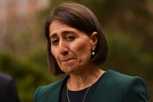 NSW premier Gladys Berejiklian during a press conference on Tuesday.