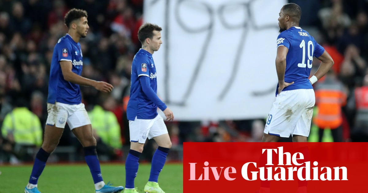 Liverpool 1 0 Everton Fa Cup Third Round As It Happened Football The Guardian