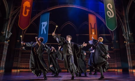 A still from the Broadway production of Harry Potter and the Cursed Child