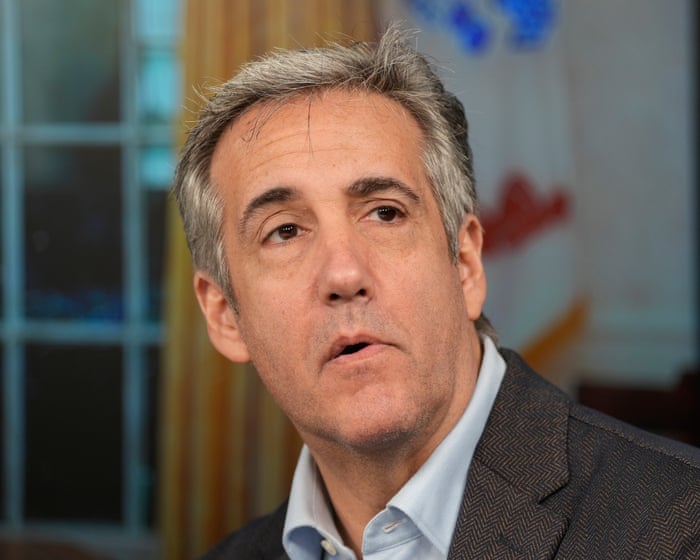 Michael Cohen, ex-fixer for Trump who once testified against him, hosts president on his radio show – US politics live