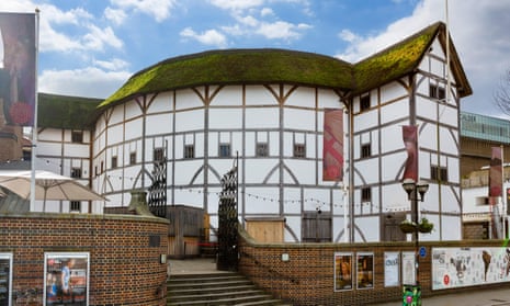 Shakespeare’s Globe theatre on the South Bank in London