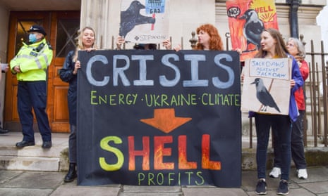 Climate activists disrupted Shell's general meeting at Methodist central hall in London in May this year.